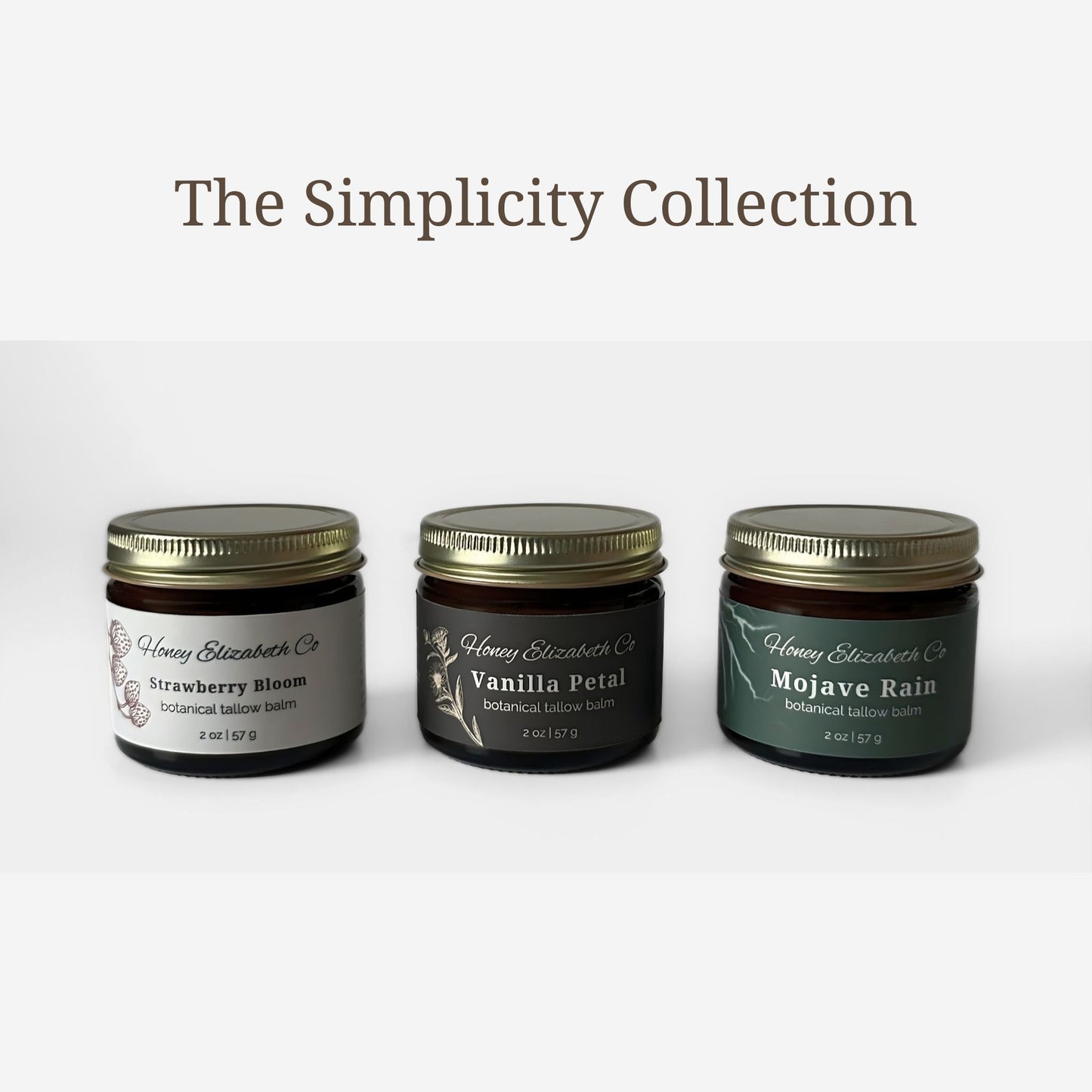 The Simplicity Balm Trio Set - 2 oz
